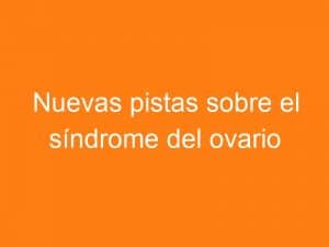 Síndrome del ovario poliquístico