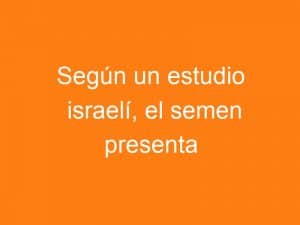 El semen es de mayor calidad en invierno
