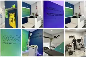 Fisioterapia avanzada para lesiones deportivas en Sevilla. Imágenes de un centro avanzado.